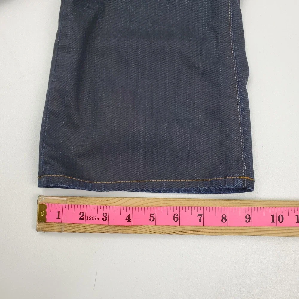 Lucky Brand Womens 4/27 Dark Wash Low Rise Bootcut Jeans‎ Classic Retro Denim